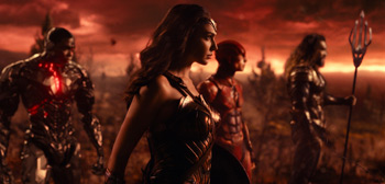 Review: Snyder's 'Justice League' Has Few Bright Spots, Mostly Dim