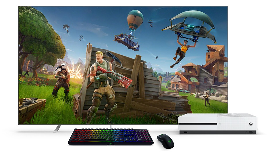 Fortnight with mouse and keyboard