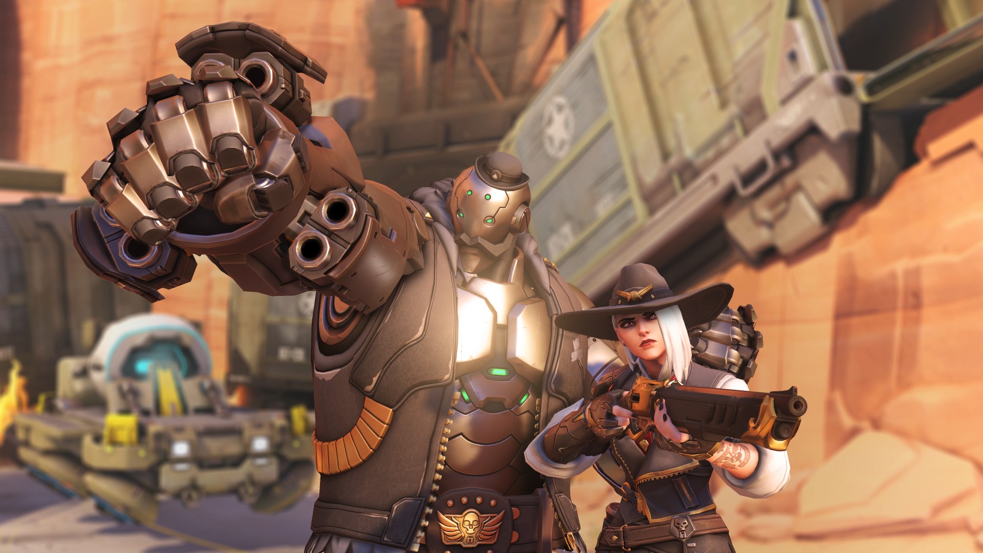 Overwatch Ashe Screenshot