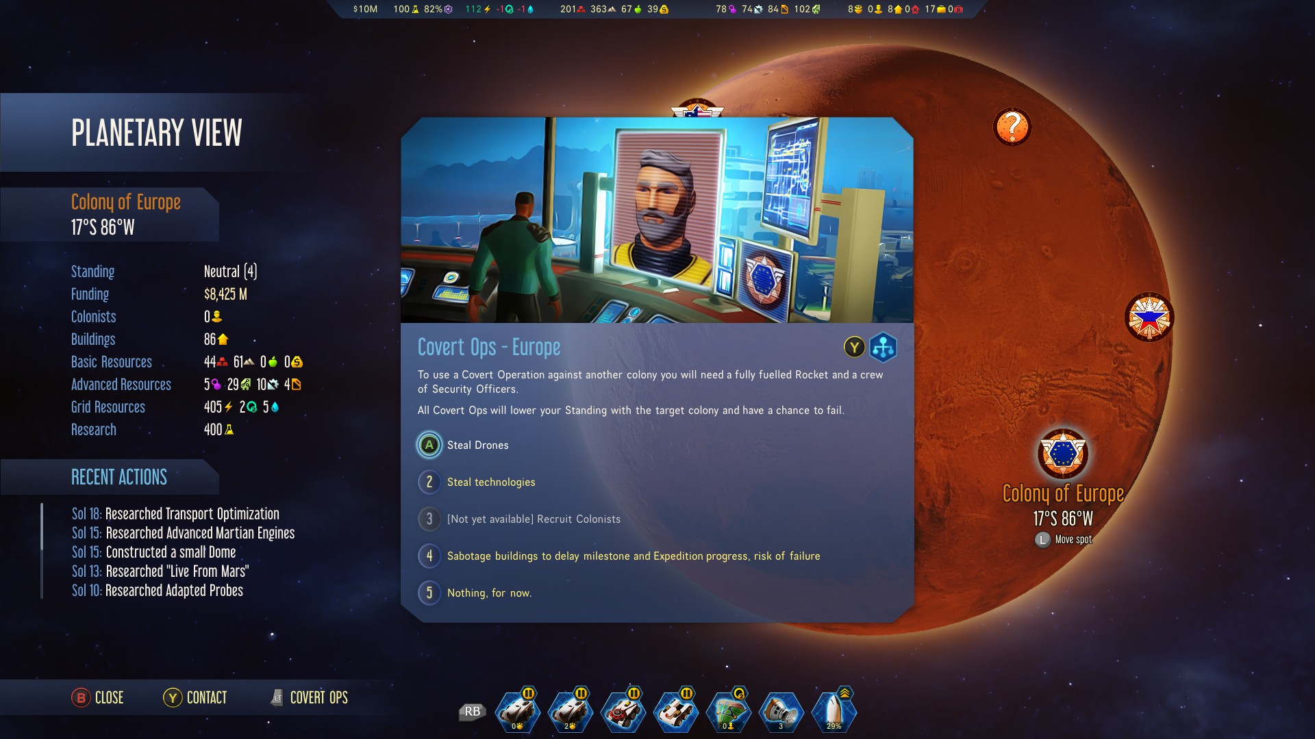 Surviving Mars - Space Race