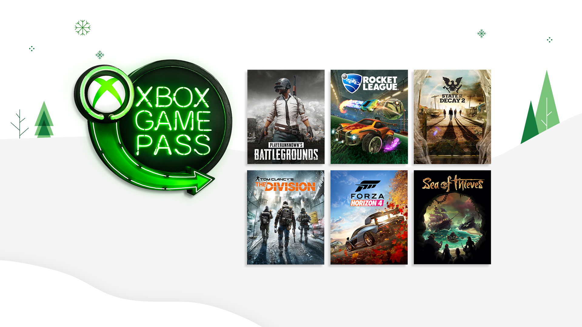 Xbox Game Pass Key Art